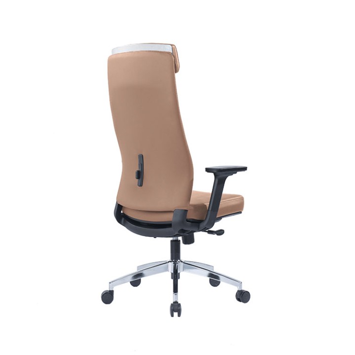 CH-366A Leather Manager Chair Brown